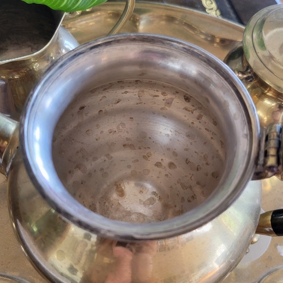 Brass Tea Set with Tray - Picture 8 of 8